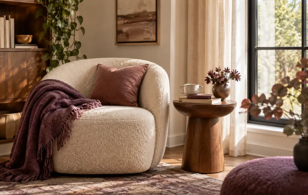 Build a reading corner from what you already have
